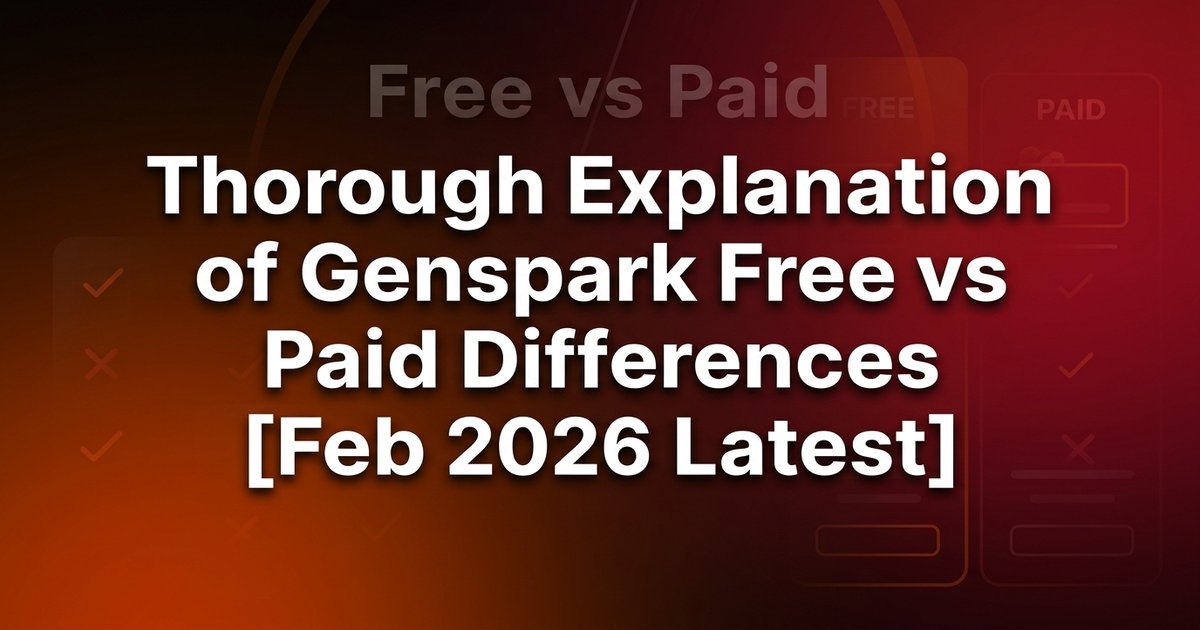 Genspark Free vs. Paid: A Comprehensive Guide [Invite Code Included, Updated February 2026]